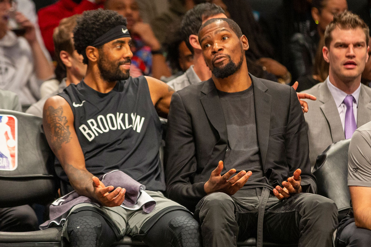 Nets' first half NBA schedule Kevin Durant and Kyrie Irving are a go