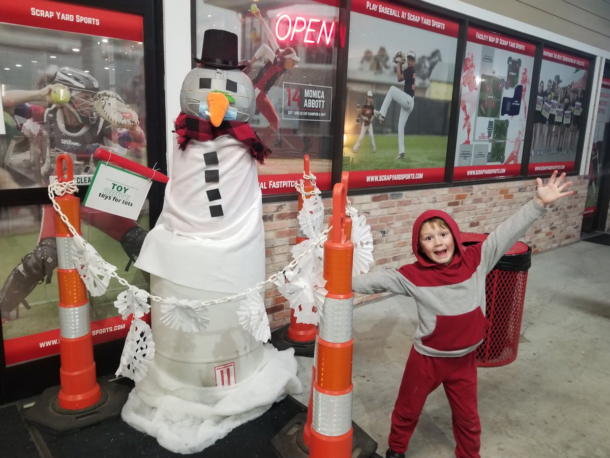 Tomorrow is the day!!! Excited to see everyone this weekend!! Remember to bring some toys if you can for the kids in need. Toys for any age are welcome. <a href="/ScrapYardSports/">Scrap Yard Sports</a> 🎅🎅