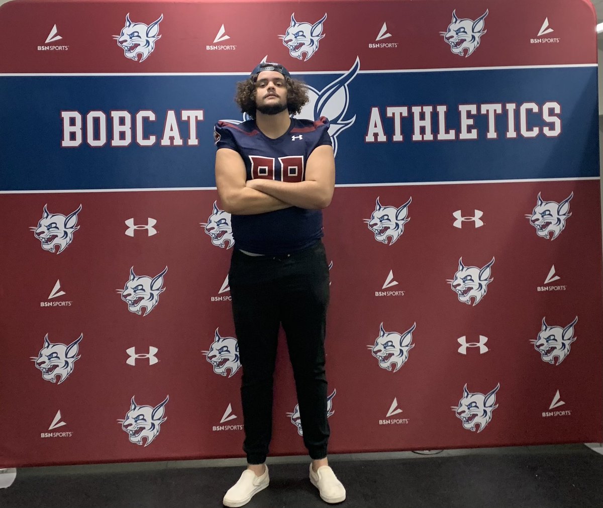d_downing35's tweet photo. Thank you Coach @_Jerome_Smith Coach @Justin_M_Post Coach @CoachRzyczycki Coach @TNeymeiyer Coach Dolciato and @STU_Football for a great visit today! I really enjoyed learning about STU Football and the academic opportunities. https://t.co/fJnQpI5ypN