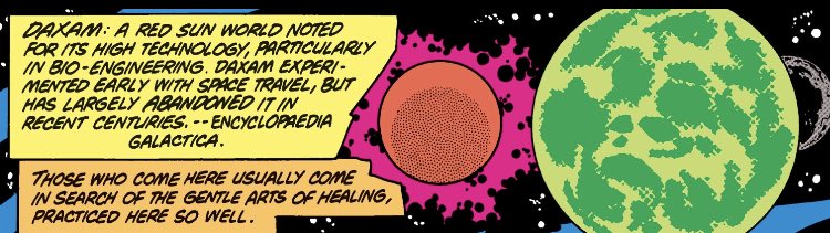 Nice to read a bit about Daxam that isn’t about how xenophobic it is. It can definitely feel like a one note planet