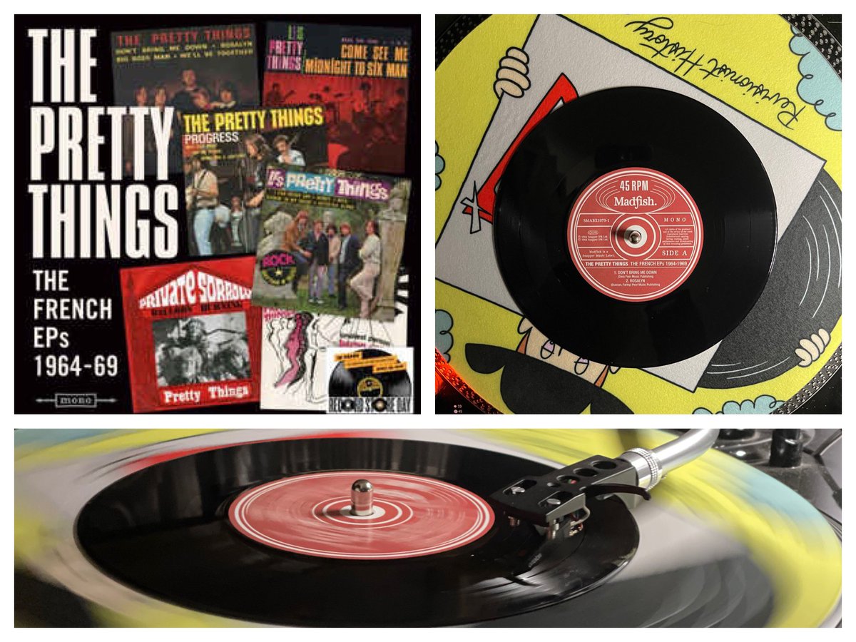 #records #vinyl #EP #45rpm #5X7inch #box #album #vinylcollection #nowplaying #spinning #ThePrettyThings #TheFrenchEPs1964to69 #mono #solid #rsd2017 #sociallydistant #quarantunes #sesh #volumeup #afternoondelight #musicisthebest