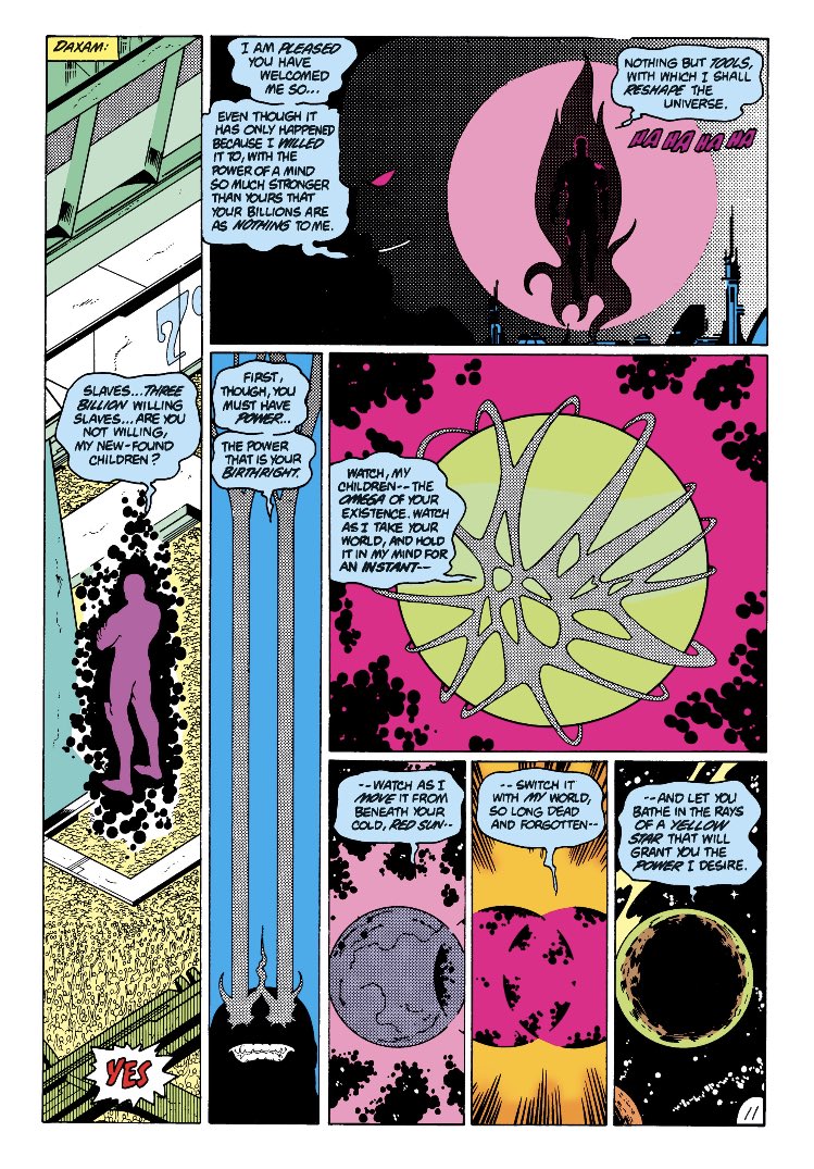 This would have to be a top 10 Darkseid moment for me