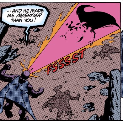 This is neat that this is like a third separate way heat vision has been portrayed by a different character. Very creative little touches