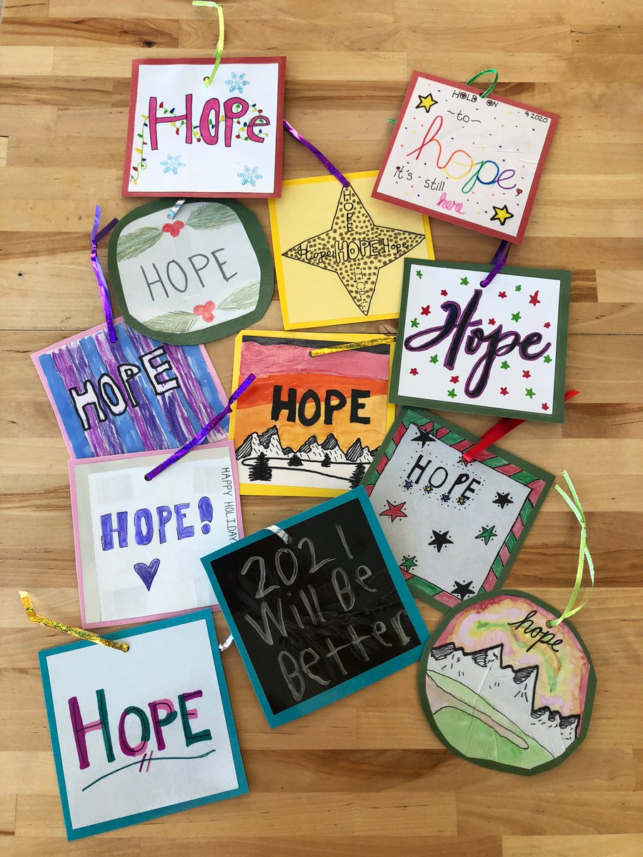 FallsArt's tweet photo. About 50 5th/6th graders joined in an optional art activity to spread holiday joy: the annual ornament-making for the #WisconsinStateCapitol tree. However, this year, the ornaments won’t be staying in #Madison; will be sent to nursing homes, hospitals in WI❤️ https://t.co/pMSHUOGnRi
