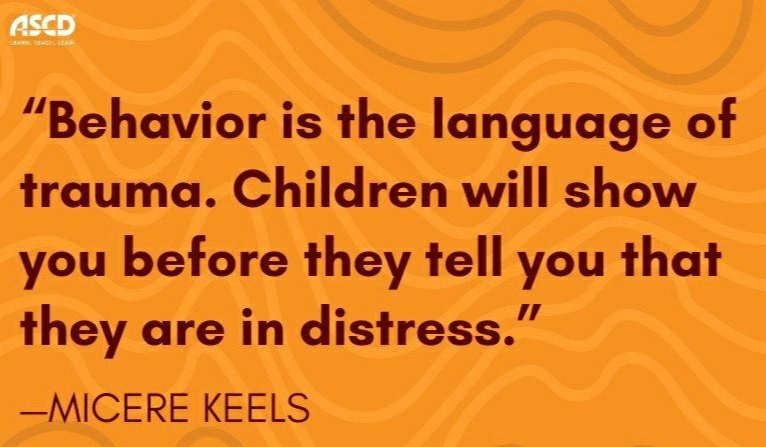 Every behavior is a form of communication. 🙌
#HackingSchoolDiscipline
📷 <a href="/ASCD/">ASCD</a>
