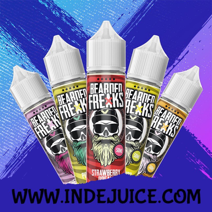 We are back in stock over at <a href="/IndeJuice/">IndeJuice</a> 2 for £15 on all flavours! 

indejuice.com/bearded-freaks