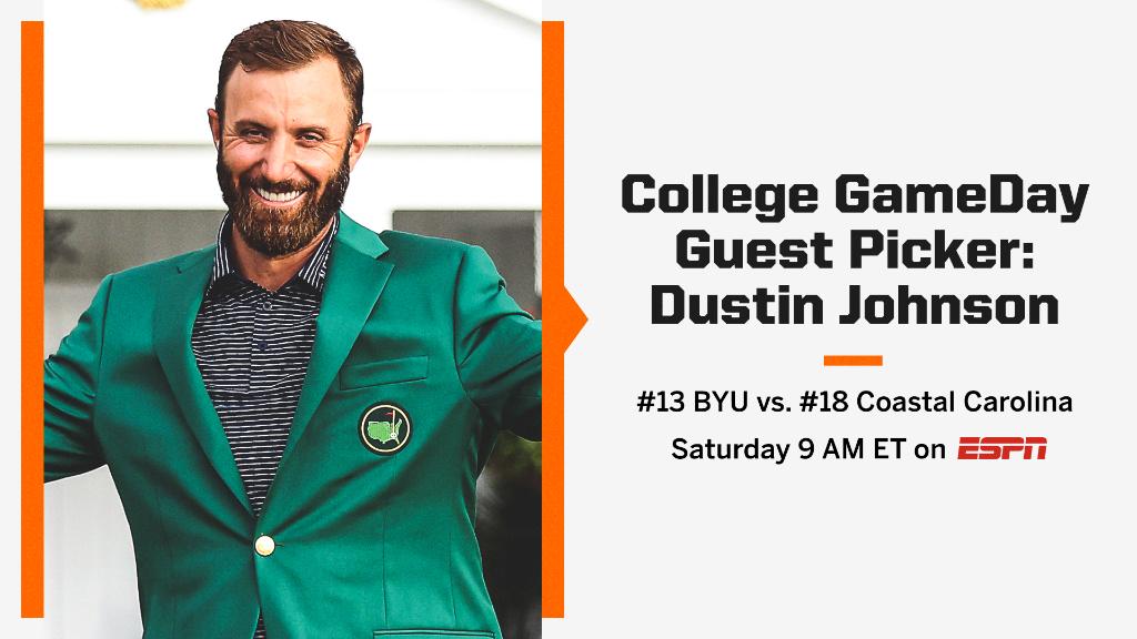 Dustin Johnson won this year's Masters Tournament and may even be the master of picks 🙌 

The Coastal Carolina alum will be our guest picker in Conway!