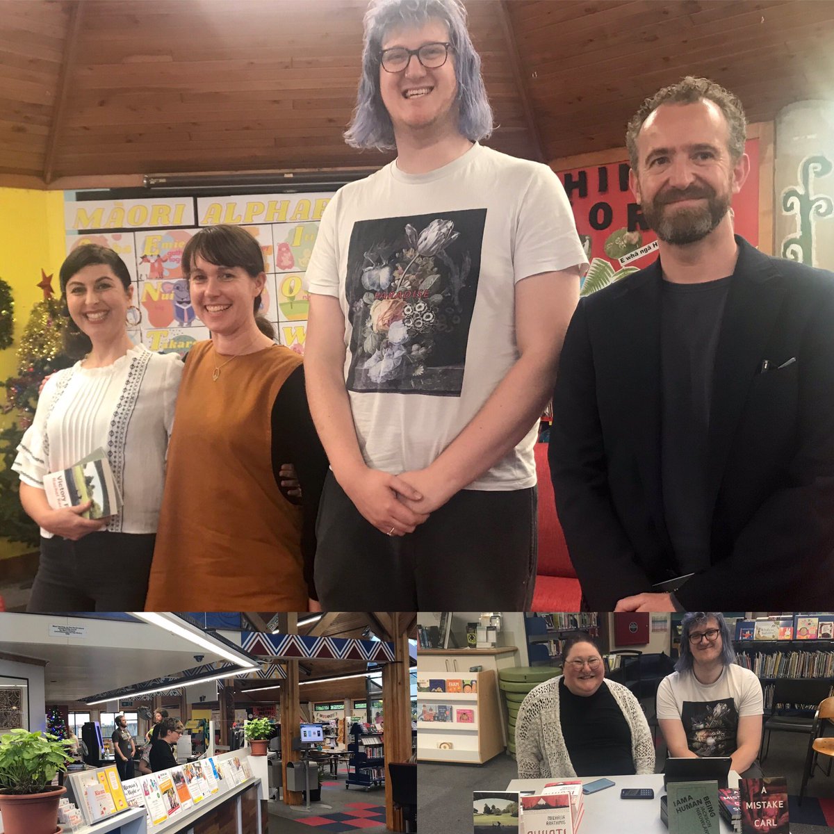 Mākaro Press (@makaropress) on Twitter photo Real life and the imagined rubbed shoulders at Newtown Library as we talked about writing Newtown into fiction and poetry. Great night with <a href="/DrMichalia/">Michalia Arathimos</a> Rachel Kerr <a href="/CarlShuker/">Carl Shuker 🌻</a> Jackson Nieuwland <a href="/foodcourtbooks/">Food Court Books</a> <a href="/wcl_library/">Wellington City Libraries</a> <a href="/marydmccallum/">Mary McCallum</a> and Newtown folks. #writingnewtown Real life and the imagined rubbed shoulders at Newtown Library as we talked about writing Newtown into fiction and poetry. Great night with <a href="/DrMichalia/">Michalia Arathimos</a> Rachel Kerr <a href="/CarlShuker/">Carl Shuker 🌻</a> Jackson Nieuwland <a href="/foodcourtbooks/">Food Court Books</a> <a href="/wcl_library/">Wellington City Libraries</a> <a href="/marydmccallum/">Mary McCallum</a> and Newtown folks. #writingnewtown
