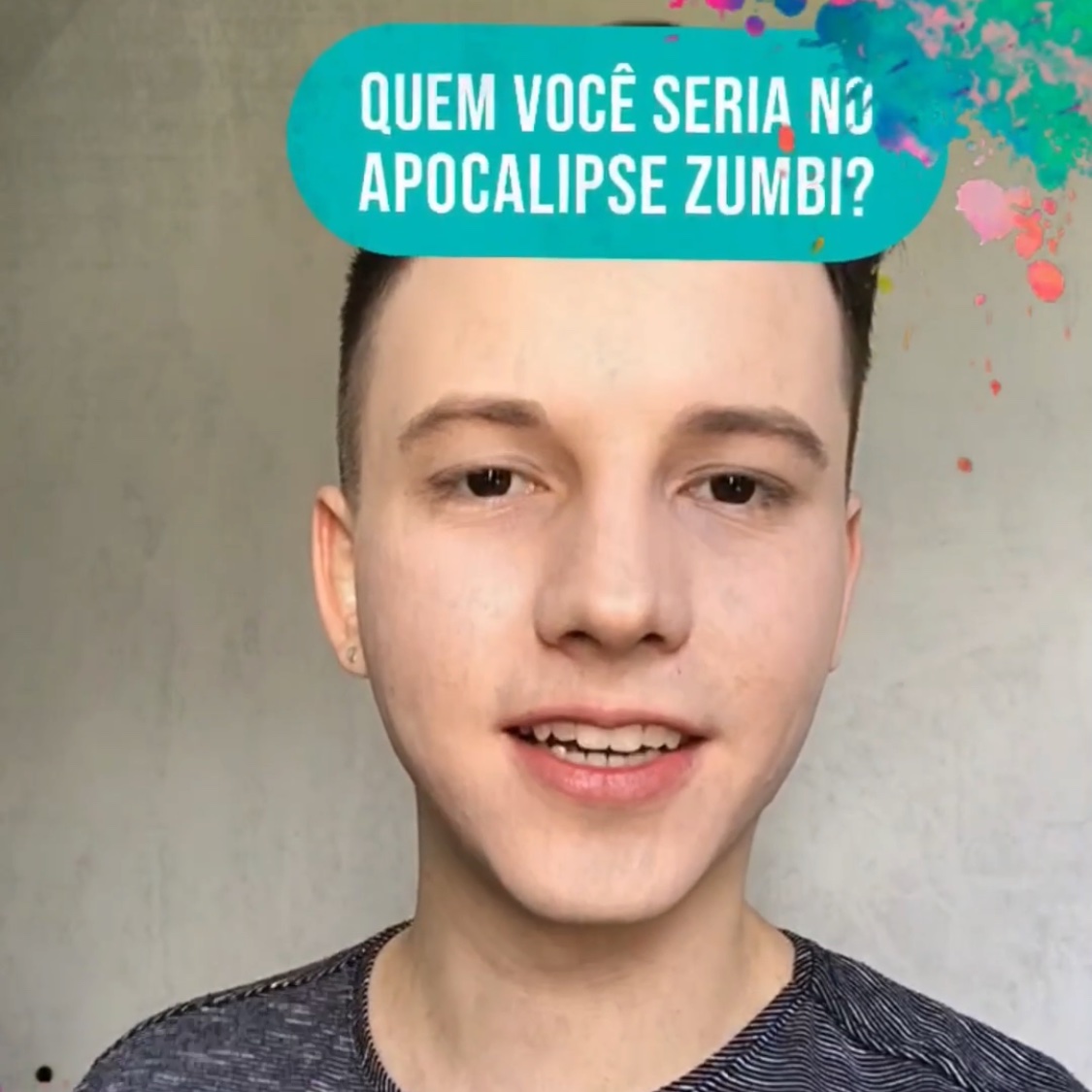 matheusjucinsky's tweet photo. No teste de sobrevivência do @amctv_br de apocalipse zumbi eu seria... O ZUMBI (Mentira, ou não rsrsrs) https://t.co/a8orW7lN74