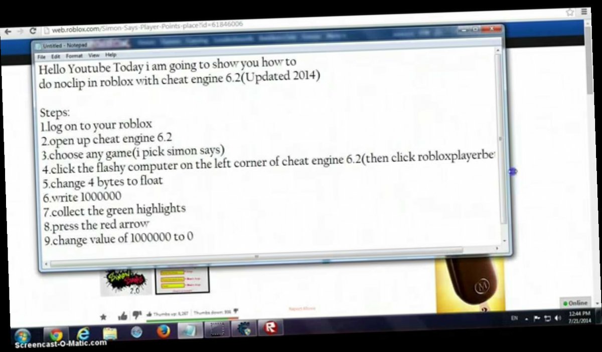 Roblox Cheat Engine 6 2 - roblox nopde engine cheats