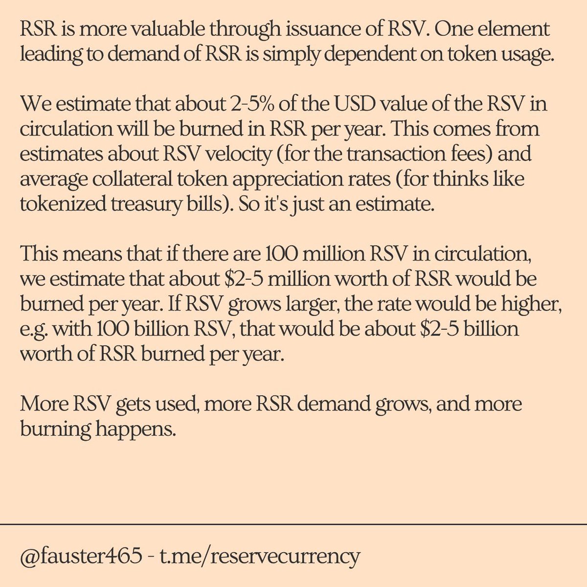  $RSR was recently added to Coinbase Custody