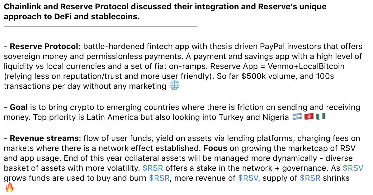  $RSR was recently added to Coinbase Custody