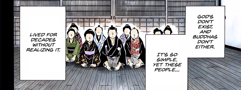 They took Douma’s childhood away from him. Instead of having fun like a child should be doing at his age, he had to deal with the pain, suffering and venting of grown people...