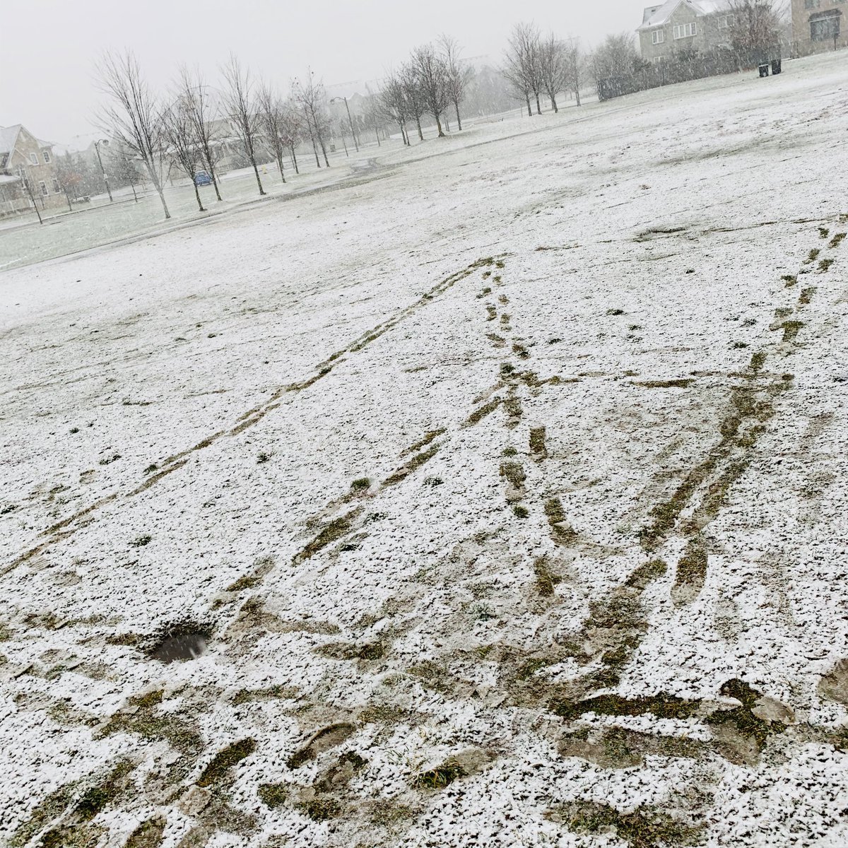 therealmsfelix's tweet photo. Nothing makes a homeroom teacher on #yardduty happier, than Ss who practice their #dilations in the snow. 7B also made “cinnamon buns”, but it would probably be more #awesome if @Cinnabon came to us, ha! @TimHortons #gr7math @YRDSBmath @StonebridgePS #markham https://t.co/nPcwxkviHG