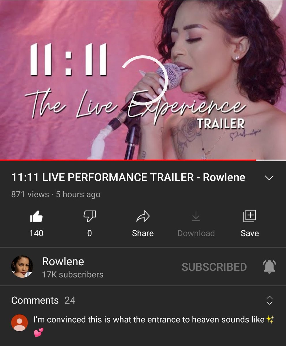 Hlanganani_SA's tweet photo. Rowlene - The Live Performance Trailer
words Of Wisdom And Truth From The One And Only 🤧💚❤️
#Rowlene #EL3VEN11 11:11
.
https://t.co/9NbwzNndeC
. https://t.co/q7GOLeUow4