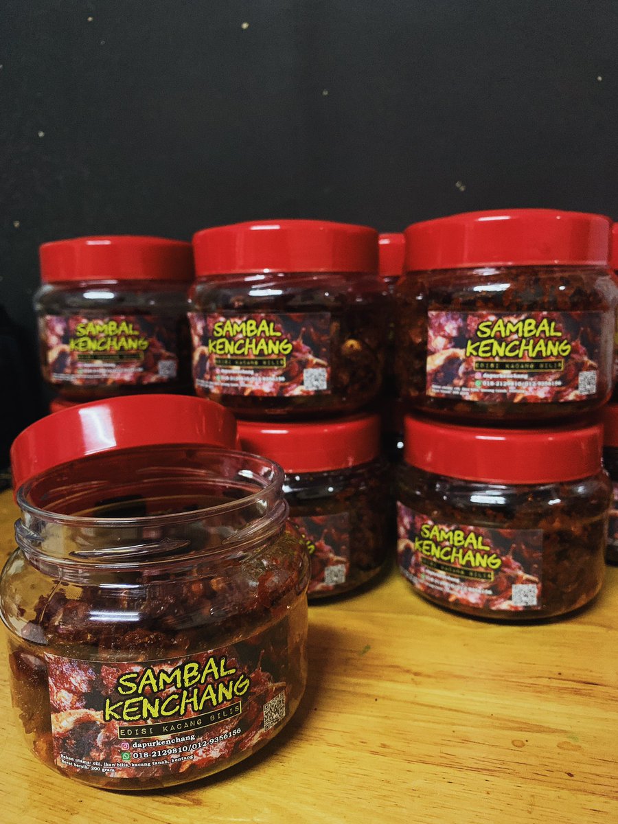 claytizen_'s tweet photo. Bismillah. Produk pertama Abang Put Sambal Kenchang open for order. Boleh DM atau whatsapp di https://t.co/kUGoVoA8An untuk order. 100% homemade. Kalau belum nak beli minta tolong rakan-rakan twitter sumbang RT. Terima kasih semoga urusan anda dipermudahkan. https://t.co/kYA9exWYnh