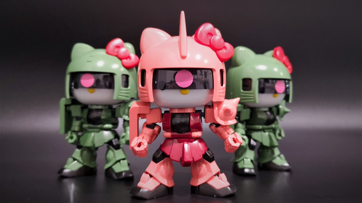 ☆ ガンダムシリーズ ハローキティ ザク Ⅱ ☆ ハローキティ/ザクII [SDガンダム クロスシルエット] (SD