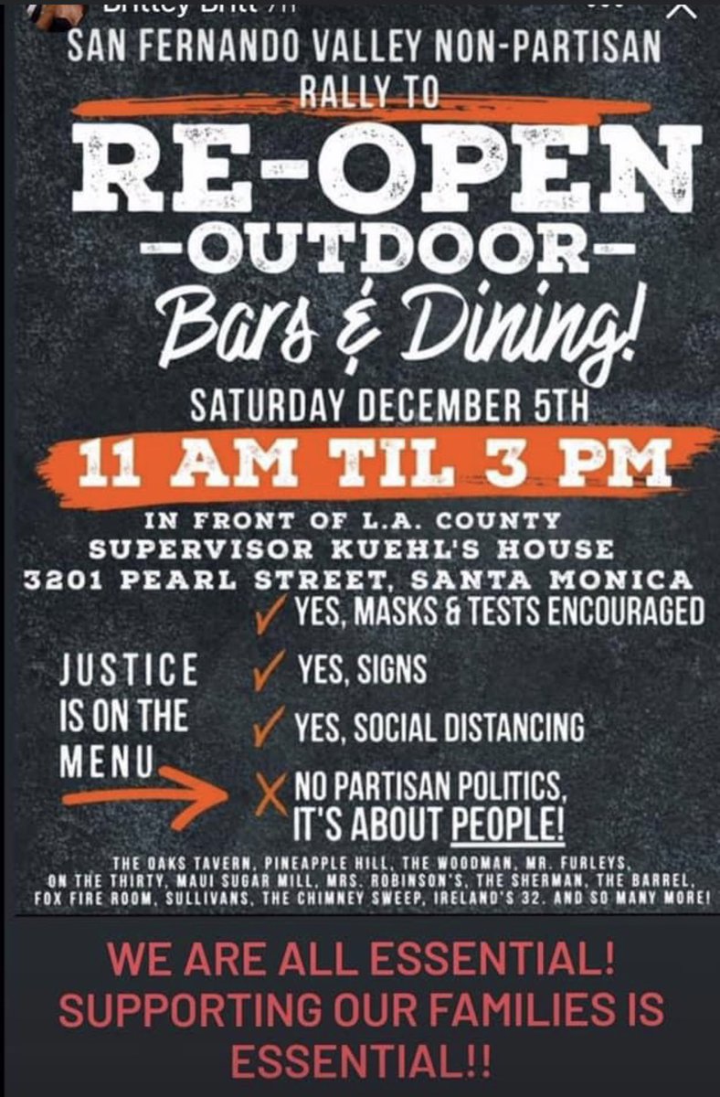 Cernovich's tweet photo. Los Angeles protest tomorrow! https://t.co/jJbAwSApP7