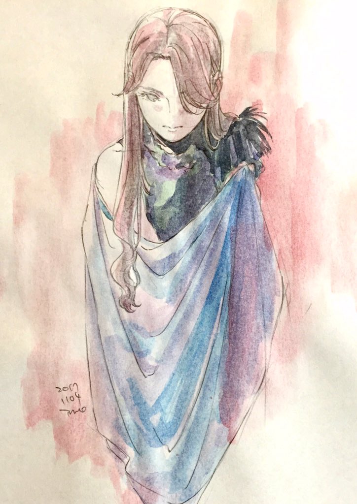 このあたりも気に入ってるので見てください(描いたものたち基本的に全部気に入ってるけど…) 