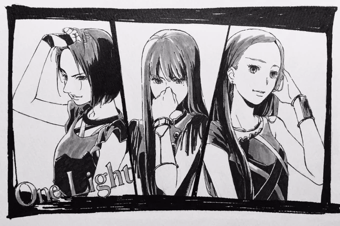 このあたりも気に入ってるので見てください(描いたものたち基本的に全部気に入ってるけど…) 