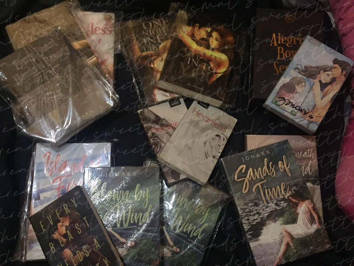 INTEREST CHECK / PH ONLY🇵🇭

Jonaxx books anyone? Selpubs/Popfics/Sizzle/Mpress. Guaranteed na from collection lang ito. No damage, No dents, No folds etc. Actual books of my friend's are in the picture. Mine/Steal/Grab basis ~ 🤗