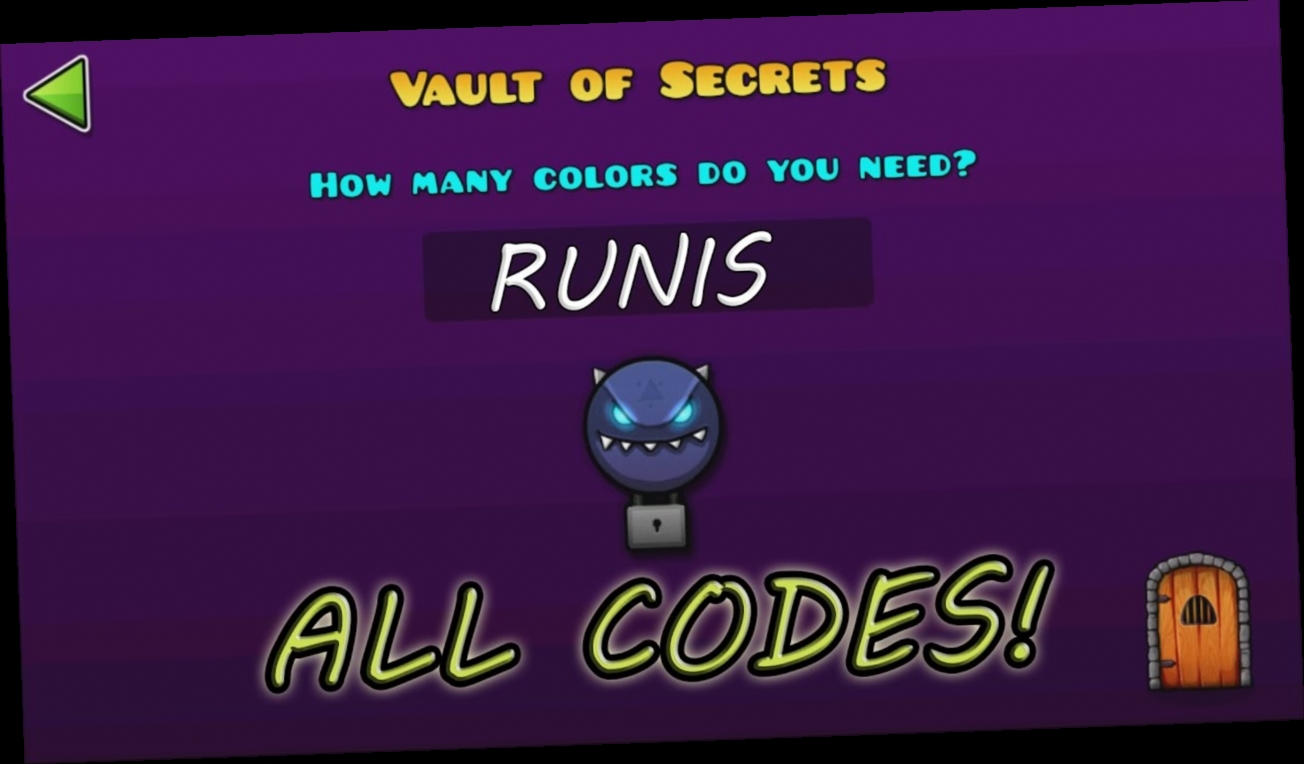 Какой код в геометрия. Какой код в геометрия. Коды для the vault geometry dash. Коды в geometry dash. Коды в геометрии даш хранилище секретов.