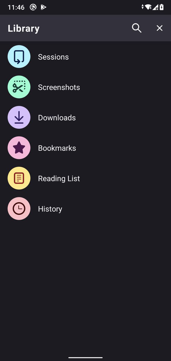 JoGarWeb's tweet image. Recordando #FirefoxPreview #Fenix 
La primera versión del &quot;nuevo&quot; Firefox. Quien sabe que habrá pasado con las implementaciones como Screenshot y Credit Cards. 🤔🤔
Como extraño las pestañas en el home 😭