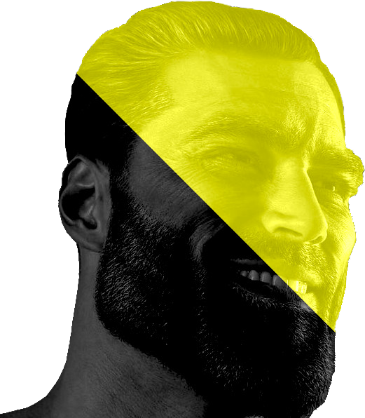 Gzerio on X: Here is Ancap Gigachad .png Meme him to your heart's desire.   / X