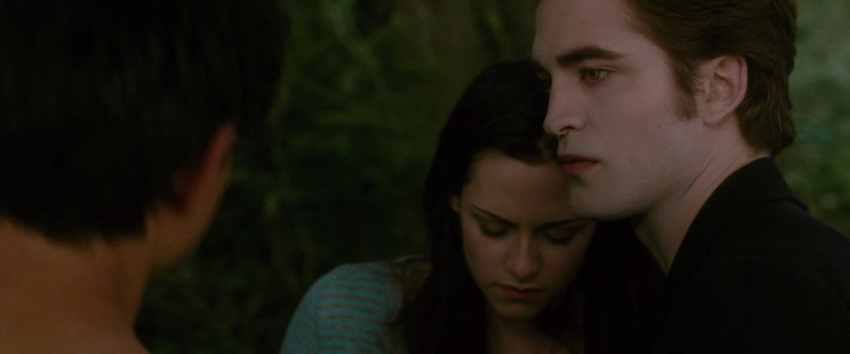 bella becomes close friends with jacob and edward gets jealous // gabriella becomes close friends with ryan and troy gets jealous