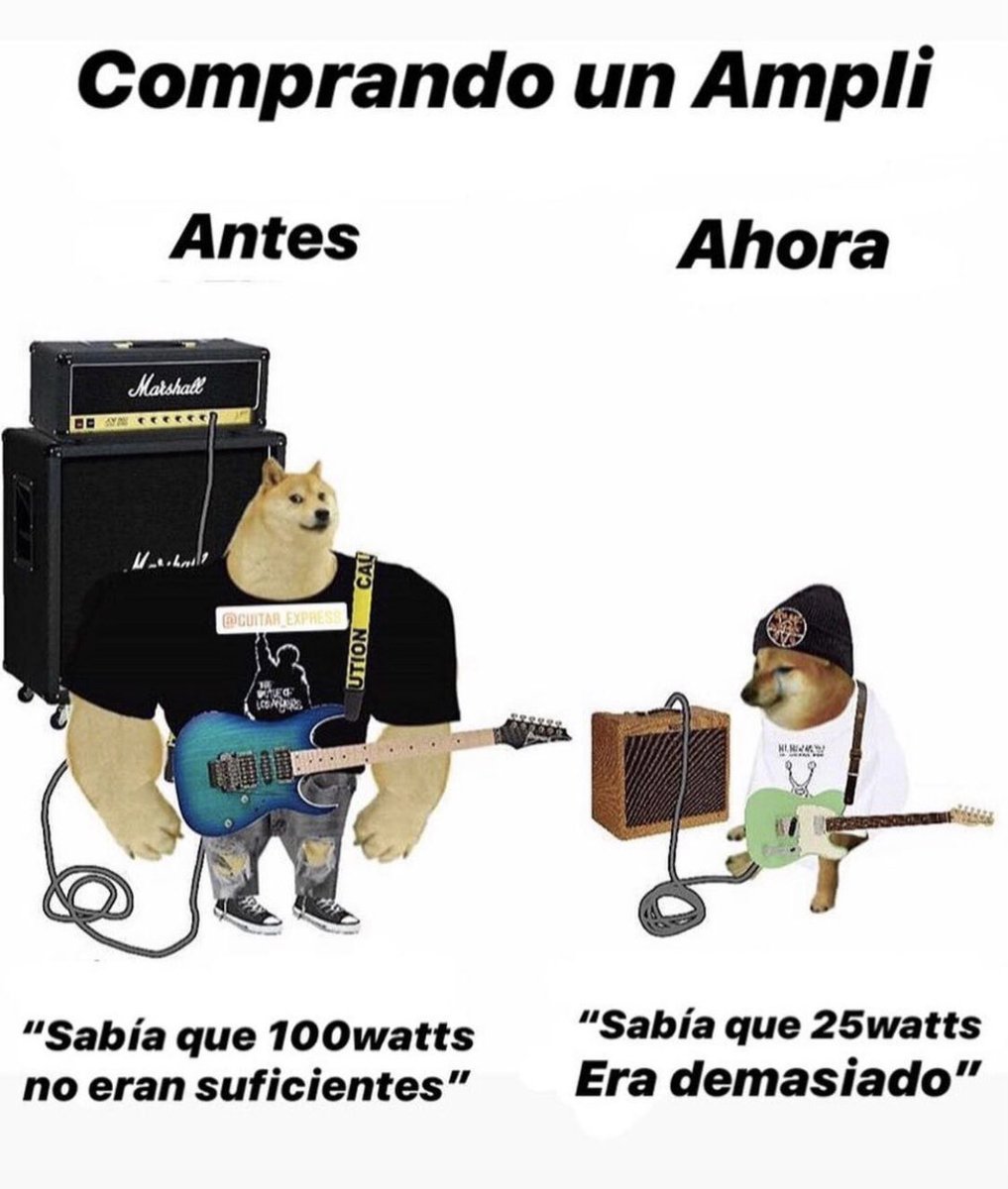 unpluggedmusic2's tweet photo. En esta nueva emisión de #viernesdememes les traemos a los guitarristas de antes Vs lo de ahora. Vos de qué bando estás ? 🤔
.
.
#risameme #memesespañol #mememusica #guitarrista #musico https://t.co/aMF2TrxYsv