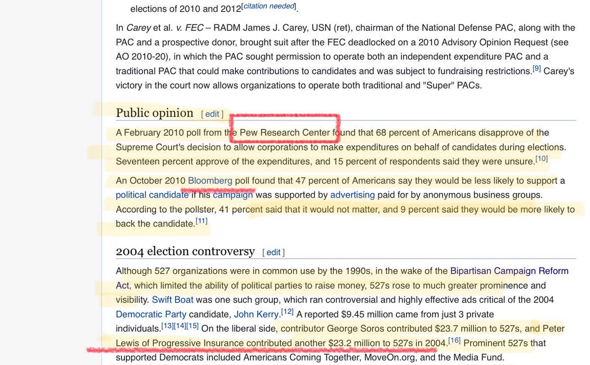 Throw in a quickie thread on 527s, I thought...Not even a thread, really... a tweet.Show them how McCain helped cause this shitshow before he died.Ok... maybe a thread. But a quick one.* LINK:  https://en.wikipedia.org/wiki/527_organization