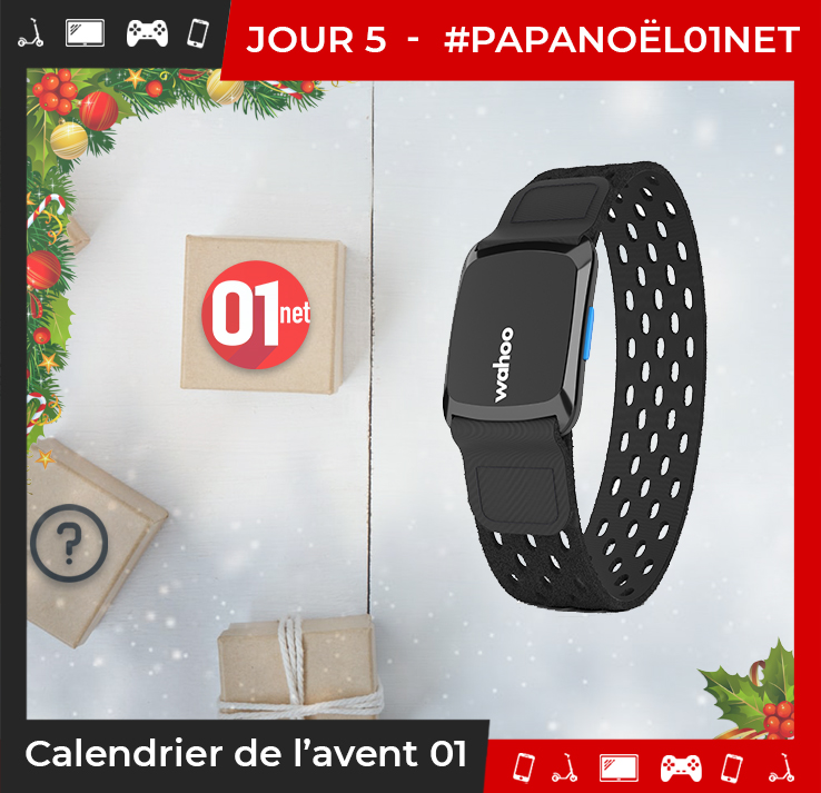 01net's tweet photo. Comment allez-vous en ce jour 5 du #PapaNoël01net ? 🎅

En ce samedi, tentez de gagner votre moniteur cardiaque Tickr Fit de chez Wahoo ! 

Pour participer : 

- Follow @01net et @wahoofitness 
- RT et like et le tweet
- Tweete avec le #PapaNoël01Net 

Bon week-end ! 🥳 https://t.co/wkK2QoBj6l