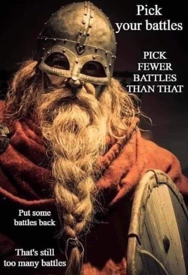 mrsbeachteaches's tweet photo. This is my new favorite meme for helping teachers address challenging behavior. No one is magically perfect overnight. It takes time, effort, patience, communication, and remembering that so many of our kids are fighting their own battles besides us. #onebattleatatime #behavior https://t.co/Xs9Cqmp2lW