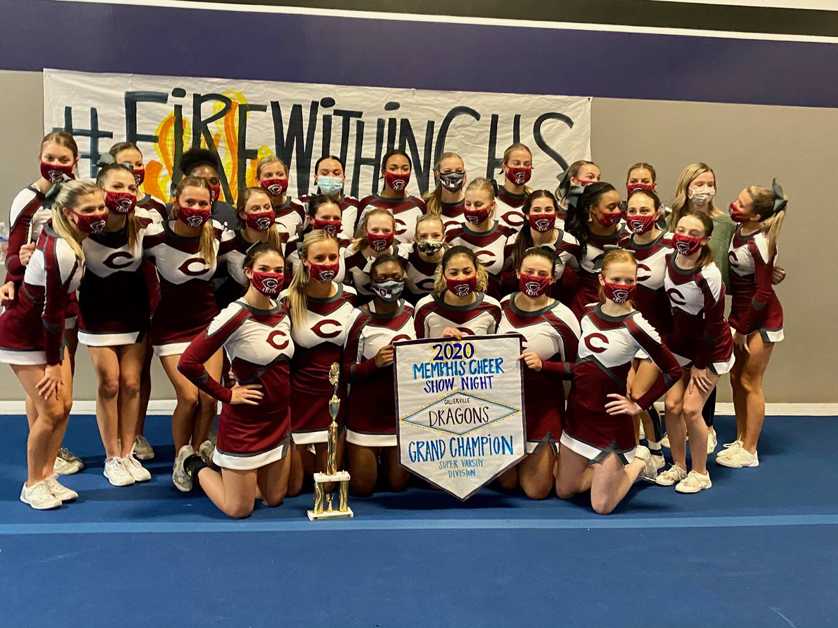 bricetastic's tweet photo. Proud is an understatement when describing this team. These girls are strong, determined, compassionate, positive, and hardworking. They are the definition of #firewithinCHS and and they consistently show the world what it is like to have the heart of a dragon! @godragonscheer https://t.co/GH3Naxfw1o