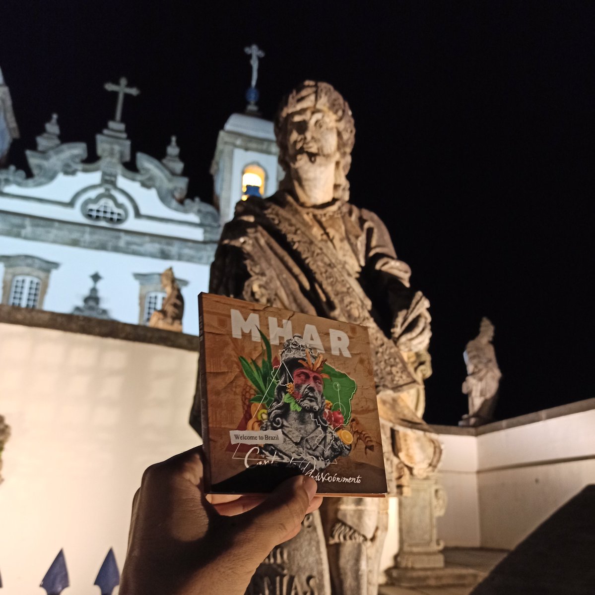 oneologista's tweet photo. Pré-venda física do meu novo álbum "Welcome To Brazil Carta do Redescobrimento" 🌿 Se não puder comprar é só dar um RT que ajuda a chegar mais longe! 🌿 Vamos valorizar a arte! Principalmente nesse ano super complicado pros artistas! 💿🙌 https://t.co/yHI8LDuEFE