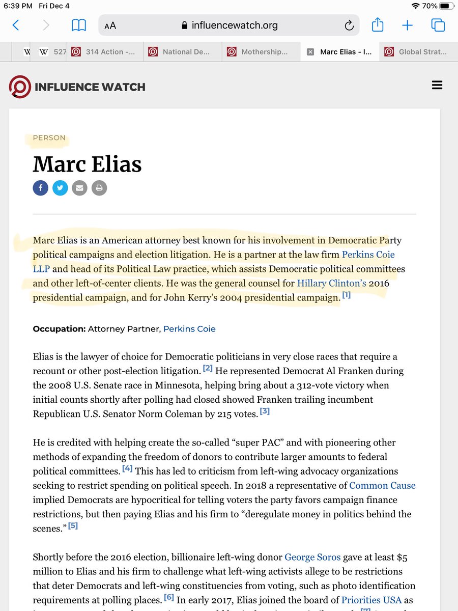 Link:  https://www.influencewatch.org/person/marc-elias/