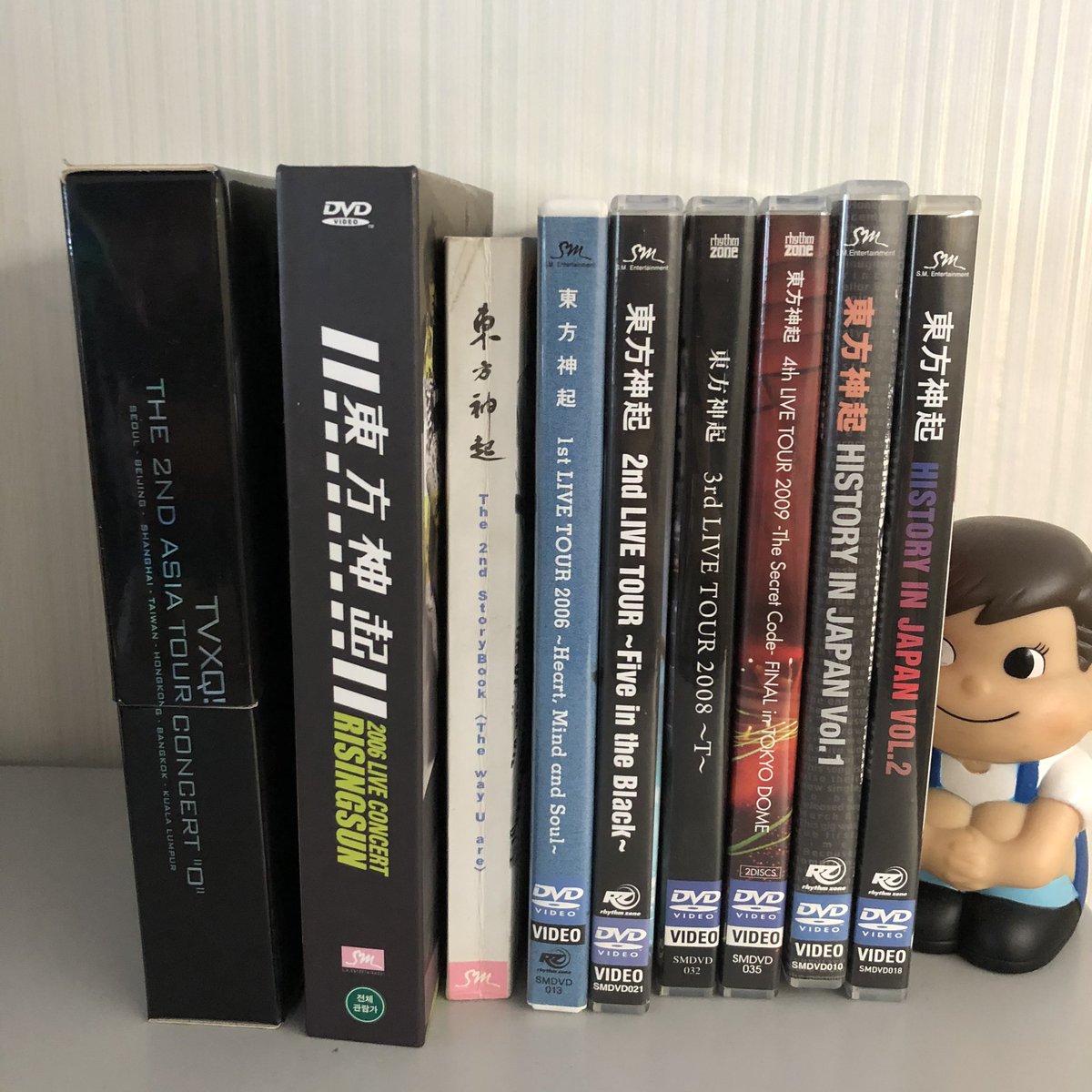 GShinhwa's tweet photo. #동방신기 #굿즈 #DVD
동방신기 DVD 일괄 운포5만원에 팝니다~
개별 판매도 하니까 디엠 주세요~ https://t.co/zPFJx2nBUv