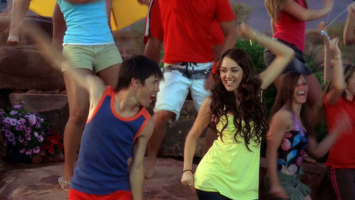 nothing shocked me more in my teens than the vision in breaking dawn part 2 and seeing miley cyrus featured in high school musical 2