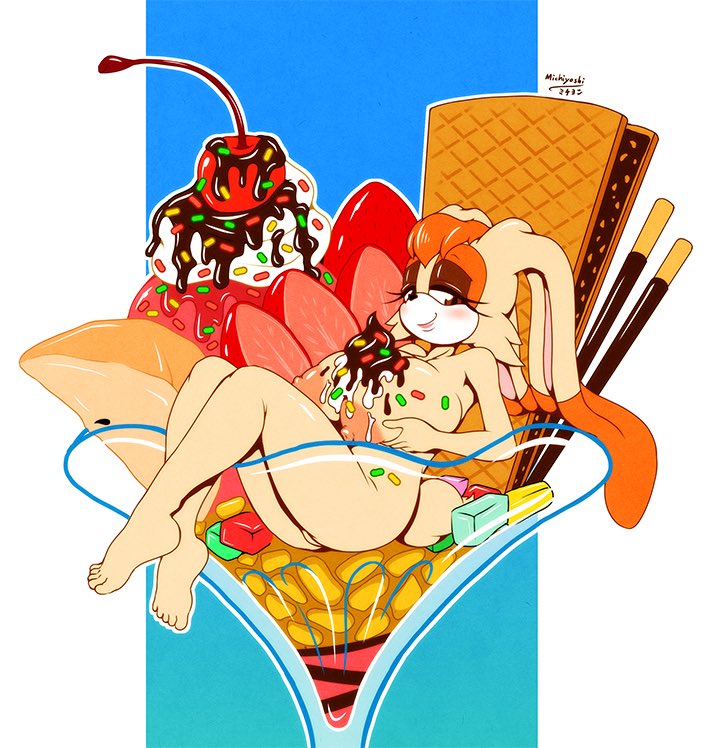 “Would you like some dessert?”
#LewdRP #nsfwrp #VanillaTheRabbit