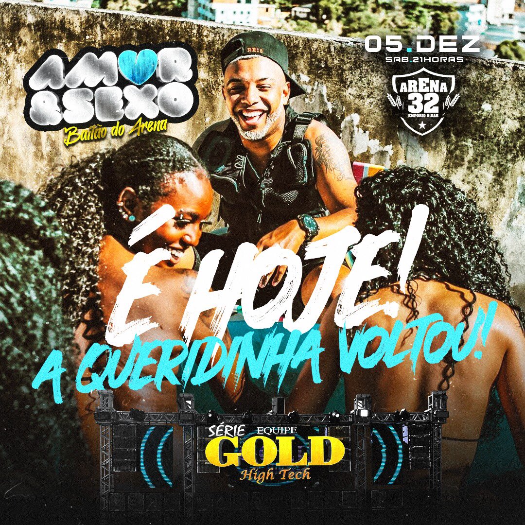 AeSProducoes's tweet photo. Hojeee é tudo pela Arena, aí calica 🥵 https://t.co/0jQYSh4Bla
