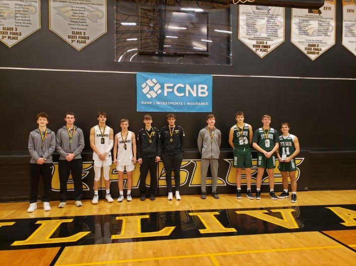 sullivaneagles's tweet photo. 2020 FCNB BANK-IT Championship All-Tournament Team https://t.co/Y1n8qHj21v