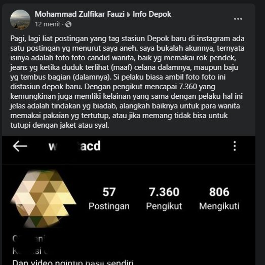 korikonnyaku's tweet photo. Just info agar lebih hati hati
dan emang dasar pelakunya biadab bgtttt!

@txtdaridepok 
@CommuterLine 

https://t.co/EezHcZjQJM https://t.co/Kz8ZGRRoPO