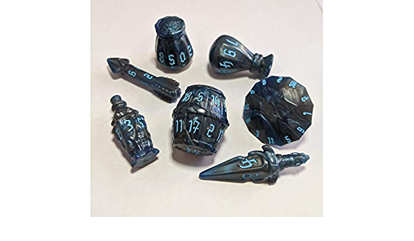 Frozen in the chilly depths you may find a new Rogue for your party. Introducing Icy Death! The newest 7 Dice Set from PolyHero Dice. 
.
.
.
#PolyHero #PolyHeroDice #DungeonsAndDragons #Pathfinder #dnd #polyhedraldice #ttrpg  #dicecollection #dicehoard amazon.com/dp/B08PDT2KWD