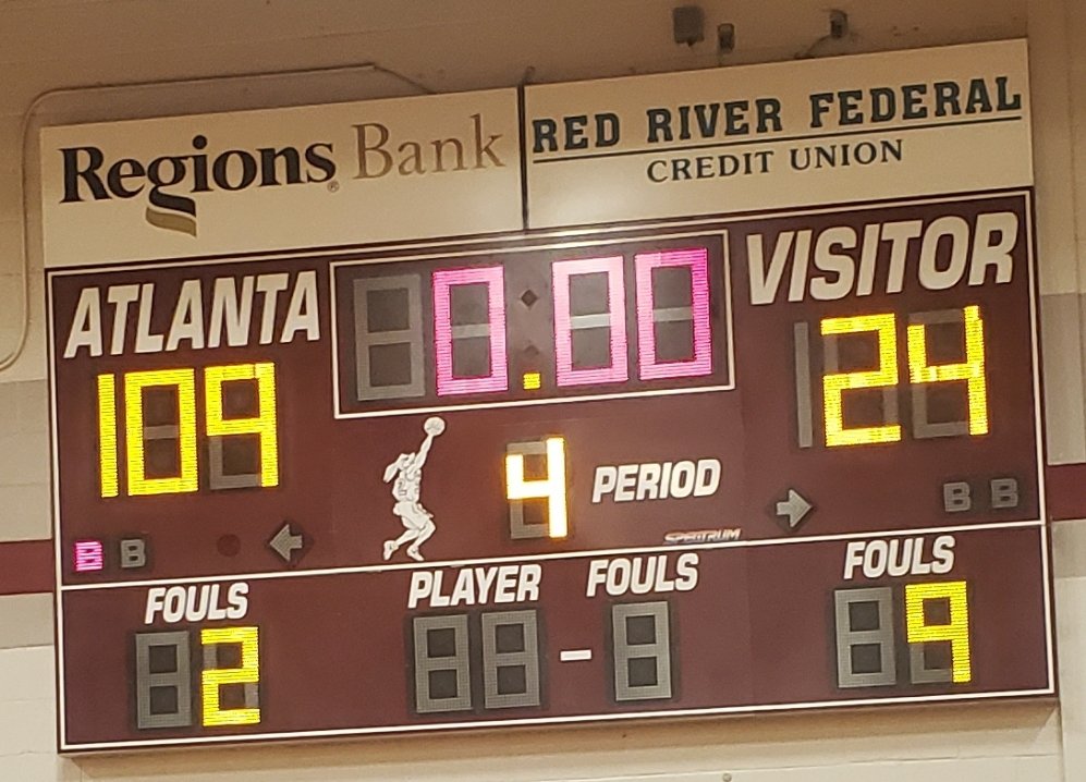 ALANBAILEY112's tweet photo. Long time since triple digits and I'm almost certain this is an all time school high. Great job tonight Rabbs! https://t.co/XvGezW5Bsu