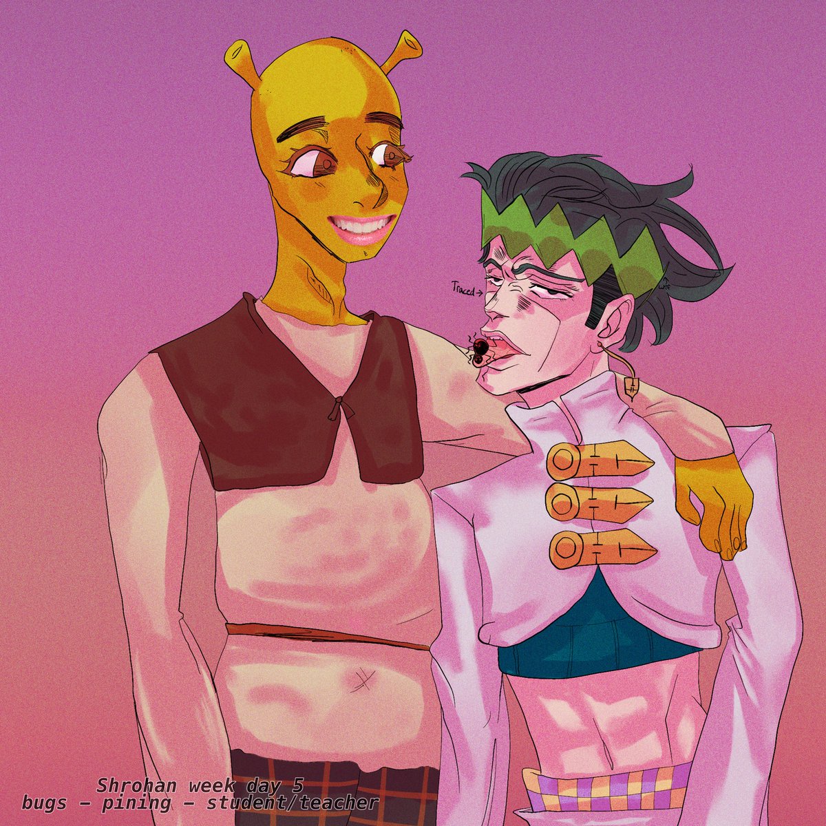 Melon_Pope's tweet photo. #ShrohanWeek2020 day 5
this one is late and kinda rushed bc my stoopid school had to have a 3 hour irl meeting today https://t.co/G1gHySfgYA