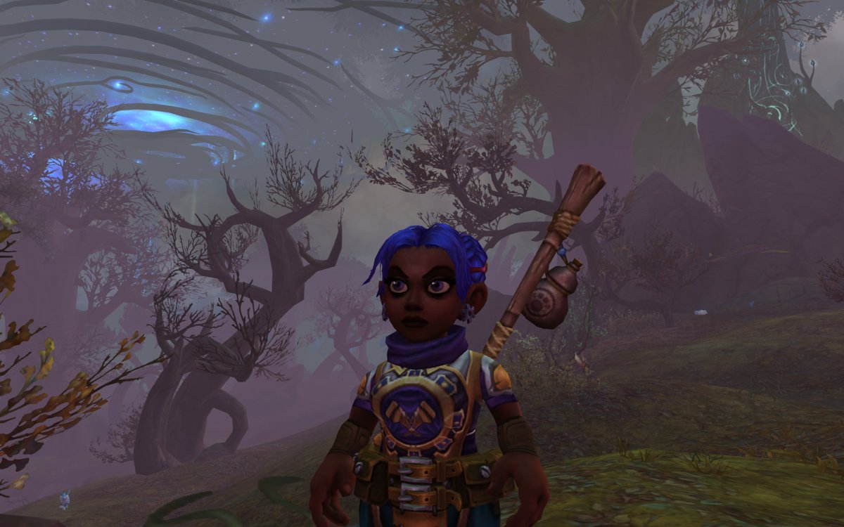 GuardianMelalda's tweet photo. @MischiArt Thank you for the chance!  (Gorgeous examples of your art btw!!)
This is Jinxie, my gnome monk, and she went to Ardenweald. https://t.co/tGFxO24s1l