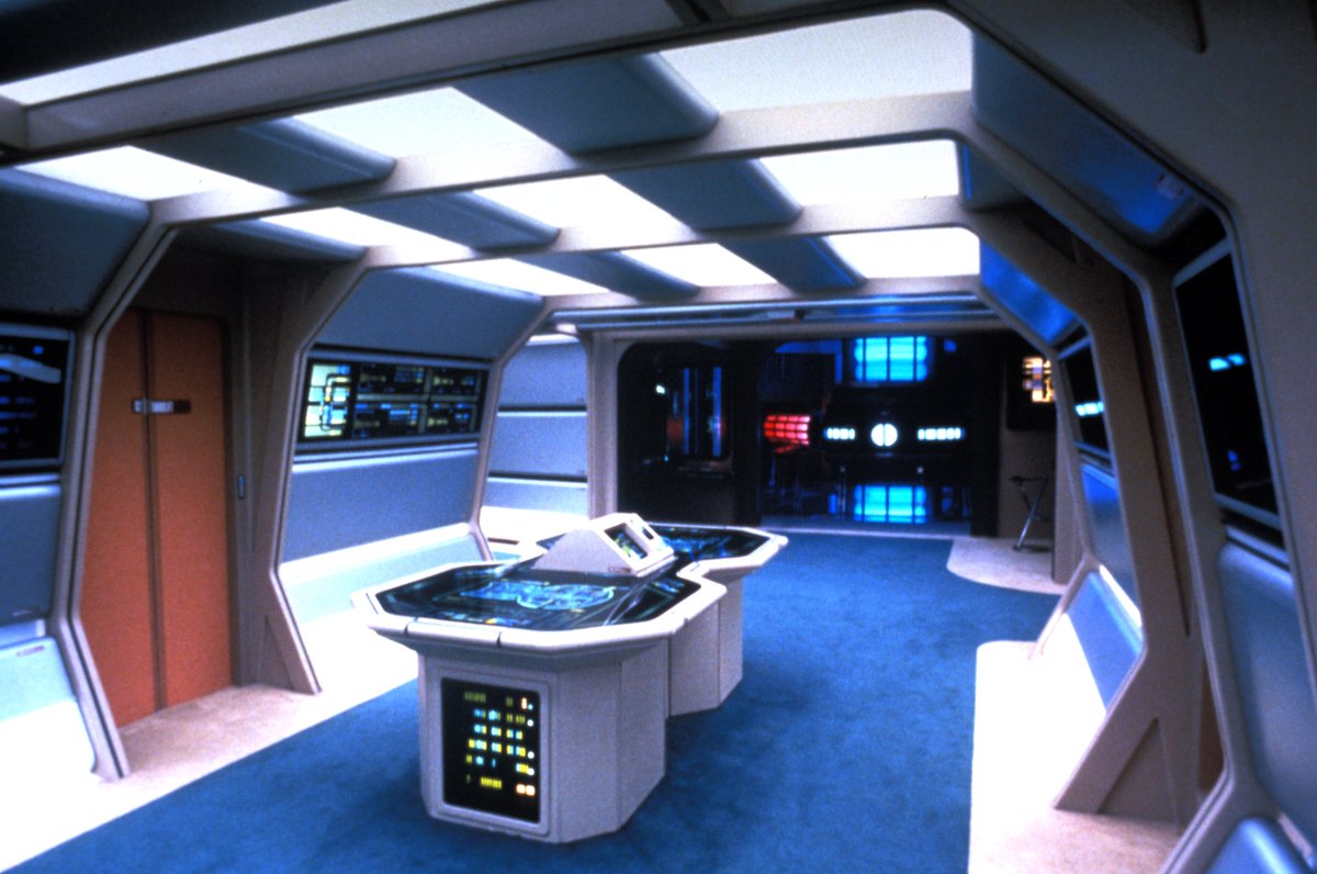 Some rare behind the scenes shots of the beautifully designed Star Trek ...