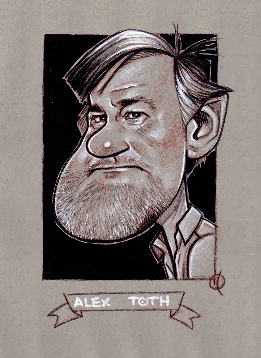 frantzkantor's tweet photo. Watch me Draw Cartoonist Alex Toth! https://t.co/DgjxcSdJOY via @YouTube https://t.co/73BmYiv535