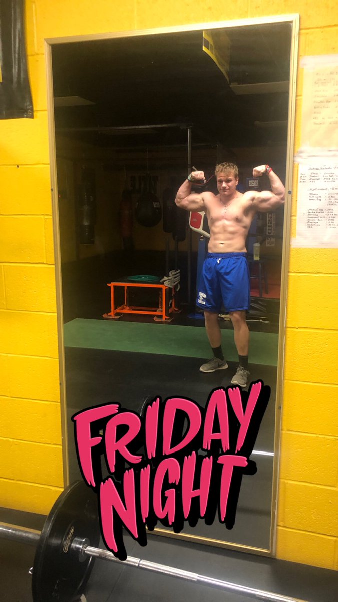 MZalutko's tweet photo. Friday night workout finished!!! #football #transferportal https://t.co/5IQBbrYEbG