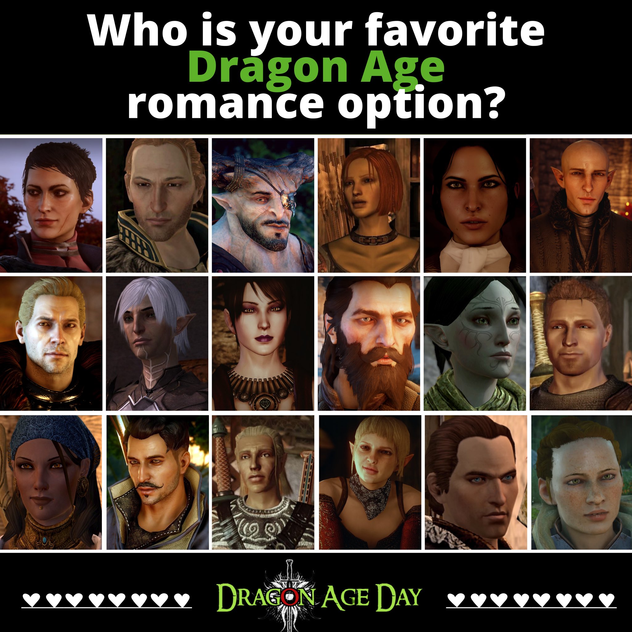 Definitive Romance options chart : r/dragonage